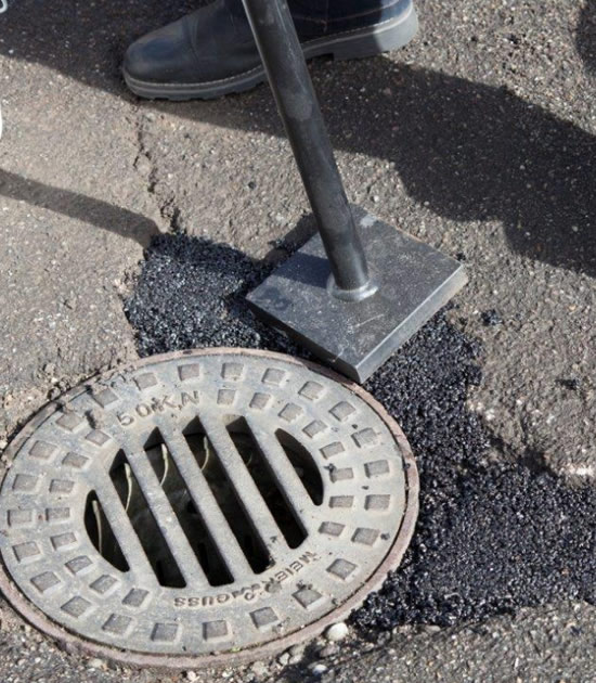 FM Asphaltfüller (Asphaltreparatur / Asphalt reparieren) – Bild 2