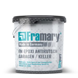FM Garagen und Keller Epoxi Beschichtung, 20 m² Gebinde Antirutsch