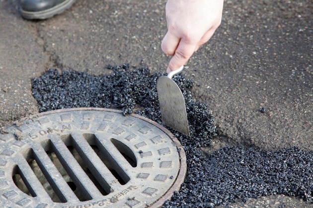FM Asphaltfüller (Asphaltreparatur / Asphalt reparieren) – Bild 5
