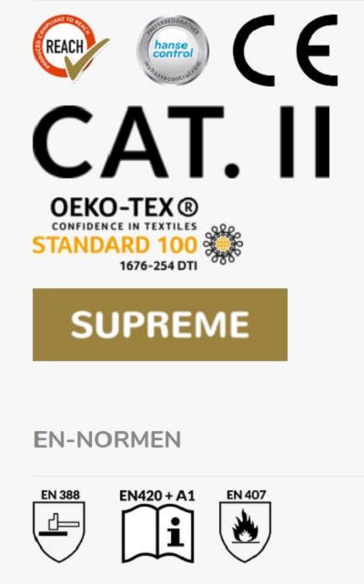 OX-ON Flexible Supreme 1600 Nitril (12 Paar) – Bild 2