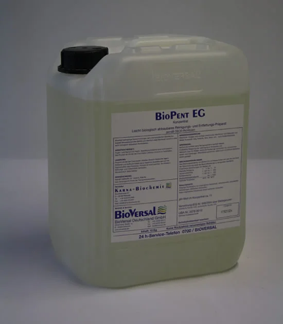 Ölverschmutzten Betonboden reparieren – Bio-Entfetter BioPent für ölige Betonböden